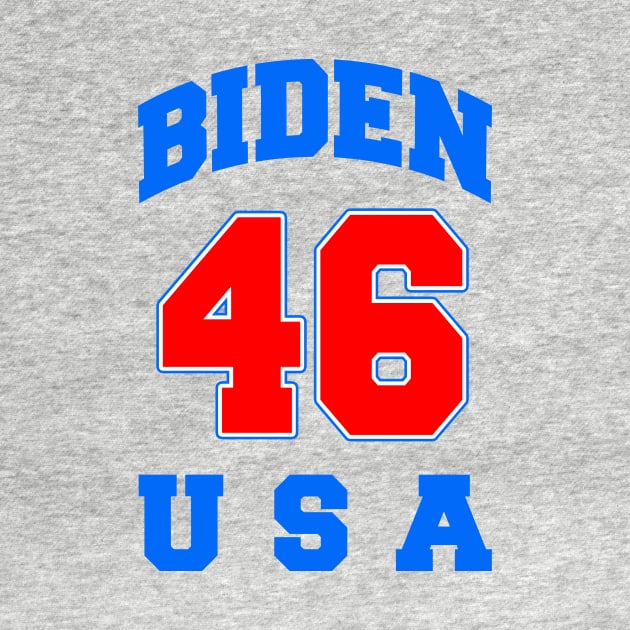 Biden 46 USA by MotiviTees